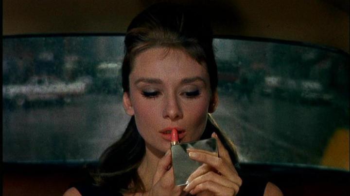 breakfast at tiffany's cigarette Medium Audrey Hepburn Magnet Breakfast At